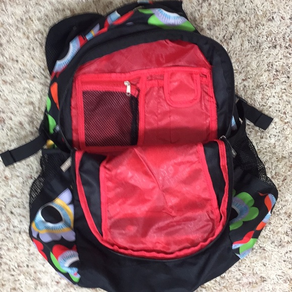 Flower pattern Oversized backpack - Picture 4 of 5